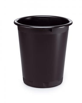 ACCESSOIRES - Corbeilles - Corbeille à papier SIMPLY 13 l ronde noire