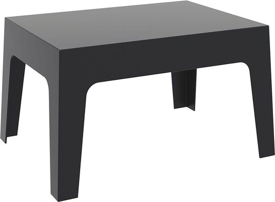POLYPROPYLENE - TABLES BASSES - BAHAMAS-Table basse 70cmx50cm en polypropylène recyclable-Finition noir
