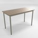 DECO Table forme rectangulaire L.120xP.60xH.75cm