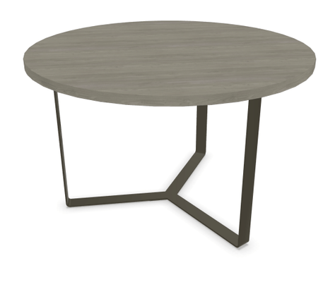 Gamme P1 - Tables de réunion - P1 Table ronde diamètre 120cm sur pied central
