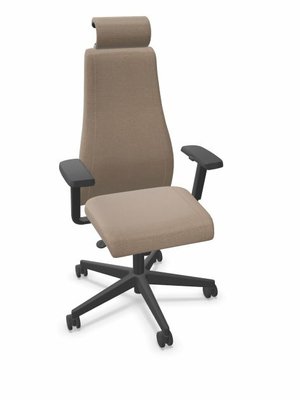 DIRECTION - Fauteuils - SO PRETTY fauteuil manager + têtière avec accotoirs mécanique synchrone décalé avec translation d'assise