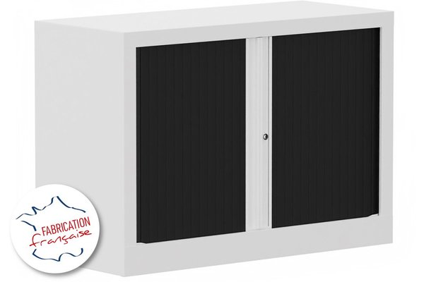 [Pas de famille] - [Pas de sous famille] - Armoire à rideaux H69,5xL100cm 1 tablette