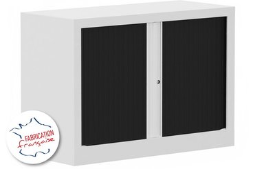 [Pas de famille] - [Pas de sous famille] - Armoire à rideaux H69,5xL100cm 1 tablette