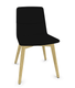 MELODY chaise 4 pieds bois frêne naturel