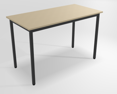 TABLES POLYVALENTES - Dimensions : L.120xl.60xH.75 - DECO Table forme rectangulaire L.120xP.60xH.75cm
