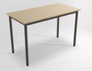 DECO Table forme rectangulaire L.120xP.60xH.75cm