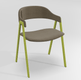 POPEYE Chaise L.53xP.43xH.77.5cm-hauteur assise 46cm