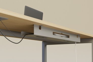 [Pas de famille] - [Pas de sous famille] - Goulotte UNIVERSELLE Longeur 800 x profondeur 125 mm x hauteur 750 mm finition Aluminium