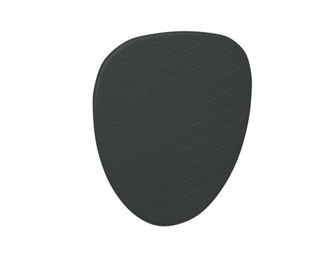 PANNEAUX ACOUSTIQUES - Pour plafond ou mur suspendu - LEAF panneau acoustique mural L.133xH.161cm ép.3cm, crochets livrés, coloris Blazer noir