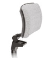 FAUTEUILS - FAUTEUIL - EOLE-Têtière tissu réglable en hauteur-coloris noir