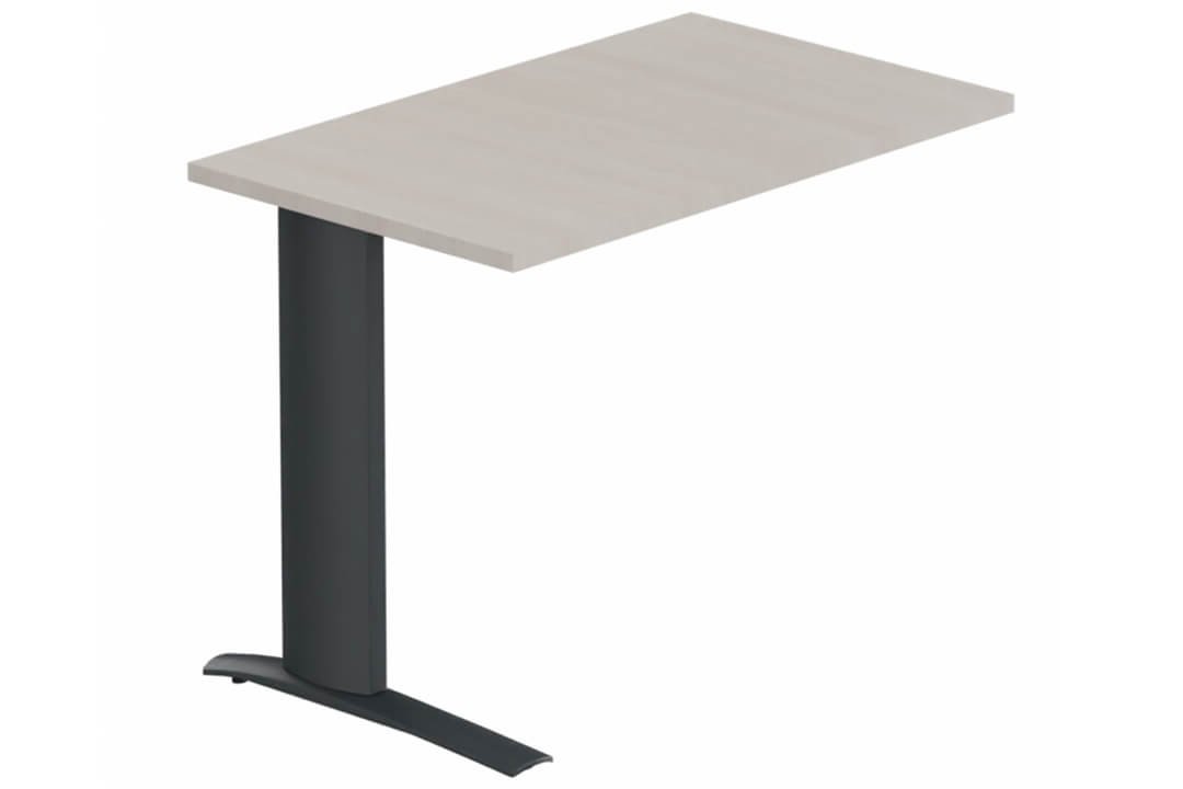 Retour sur pied, 100x60cm, Acacia/Anthracite
