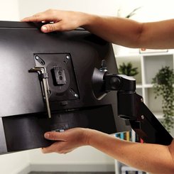 ACCESSOIRES - ACCESSOIRES  - BRAS PORTE-ECRANS DOUBLE SONIK - NOIR