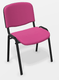 JOKER ECO - Chaise 4 pieds, Valencia rose  VL2021
