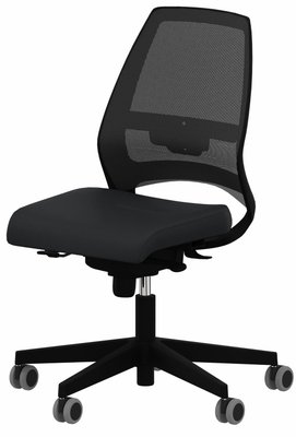OPERATIVE - Dossier résille - AXEL BLACK MESH siège opérative synchrone réglable en profondeur