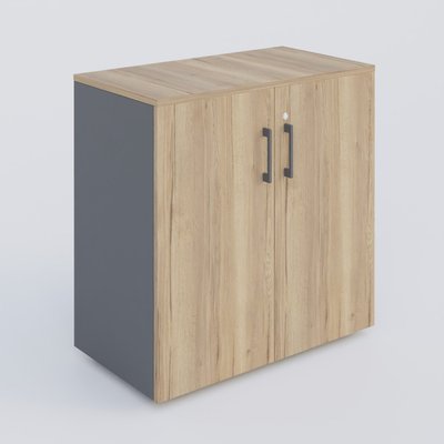 [Pas de famille] - [Pas de sous famille] - Armoire avec portes tablettes mélaminé 800x420x800