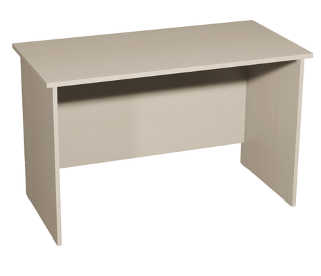 SCOLAIRE - Se Reposer - Bureau TERRA plat. ép.21 mm strat. chant ABS panneau méla. - 100x60cm - T6