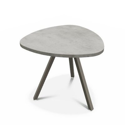 TABLES BASSES - Trium - TRIUM Table basse forme triangulaire L.50xP.50xH.40cm