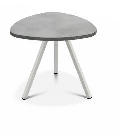 TABLES BASSES - Trium - TRIUM Table basse forme triangulaire L.50xP.50xH.40cm