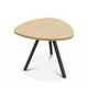 TRIUM Table basse forme triangulaire L.50xP.50xH.40cm