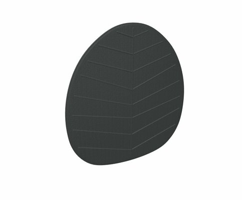 PANNEAUX ACOUSTIQUES - Pour plafond ou mur suspendu - LEAF panneau acoustique mural L.106xH.113cm ép.3cm, crochets livrés, coloris gris foncé
