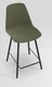 PETALE Chaise haute L.46xP.51.5xH.101.5cm-hauteur assise 65.5cm