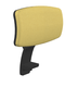 Têtière pour siège EOLE - Réglage en hauteur sur 60mm et en profondeur -  VALENCIA 107 JAUNE 