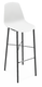 DIXIE Chaise haute L.44xP.52xH.117cm-hauteur assise 80cm.