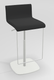 COCKTAIL Tabouret -Finitions : MOSAIC BLACK (M301) / PIETEMENT EPOXY : structure coloris BLANC MAT (EP91)