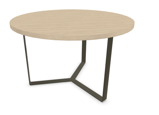 Gamme P1 - Tables de réunion - P1 Table ronde diamètre 120cm sur pied central