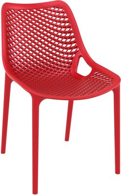 POLYPROPYLENE - CHAISES  - BAHIA-Chaise en polypropylène renforcè fibre de verre-Polypropylène recyclable, renforcé de fibre de verre. Finition: polypro rouge (PRG)