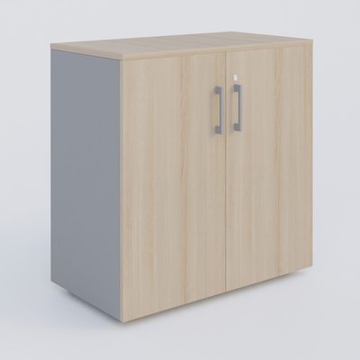 [Pas de famille] - [Pas de sous famille] - Armoire avec portes tablettes mélaminé 80x42x72 cm
