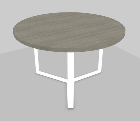 Gamme P1 - Tables de réunion - P1 Table ronde diamètre 120cm sur pied central