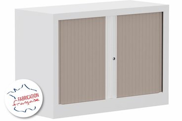 [Pas de famille] - [Pas de sous famille] - Armoire à rideaux H69,5xL100cm 1 tablette