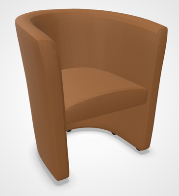 CANAPES - 1 place - CLUB fauteuil 1 place. simili cuir camel