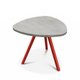 TRIUM Table basse forme triangulaire L.50xP.50xH.40cm