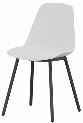 CHAISES ET TABOURETS - Pour tables standards, ht 75 cm, piétement 4 pieds - PETALE Chaise L.44xP.53.5xH.80.5cm-hauteur assise 47cm