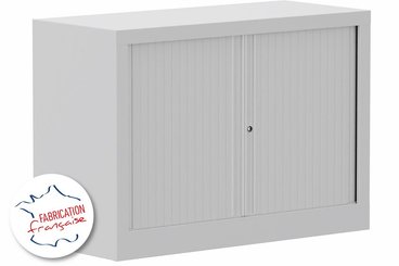 [Pas de famille] - [Pas de sous famille] - Armoire à rideaux H69,5xL100cm 1 tablette