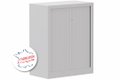 Armoire à rideaux H100xL80cm 2 tablettes