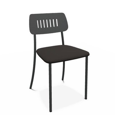 CHAISES ET TABOURETS - Pour tables standards, ht 75 cm, piétement 4 pieds - HARMONY Chaise L.42.5xP.48xH.76.5cm-hauteur assise 46cm