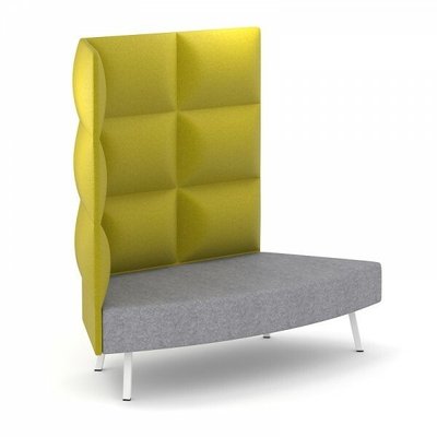 CANAPES - Modulable - PULL Fauteuil 2 places avec accotoir à gauche dossier à 3 niveaux hauteur 149 cm largeur 162 cm profondeur 73 cm finition à définir
