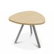 TRIUM Table basse forme triangulaire L.50xP.50xH.40cm