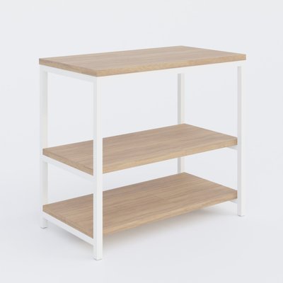 [Pas de famille] - [Pas de sous famille] - Desserte sur patin hauteur 72 cm largeur 80cm profondeur 42cm.