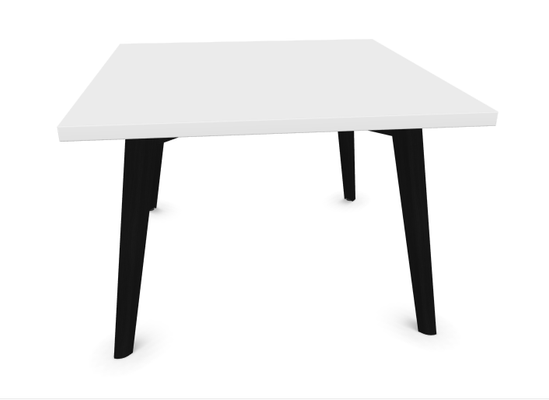 TABLES BASSES - Pieds bois - MELODY table basse carrée 70x70cm, hauteur 48cm