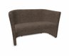 CLUB canapé 2 places, tissu STEP coloris marron chiné