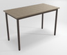 DECO Table forme rectangulaire L.120xP.60xH.75cm
