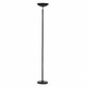 LINE Lampadaire LED à éclairage indirect, vasque orientable, variateur sur le cordon, coloris noir