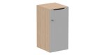 Meuble à cases H.92xL.45xP.50cm - 1 case H86cm. porte avec découpe en partie haute. serrure à clé