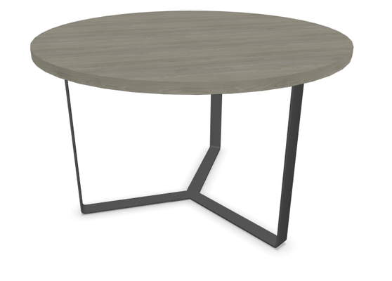 Gamme P1 - Tables de réunion - P1 Table ronde diamètre 120cm sur pied central