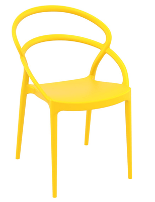 POLYPROPYLENE - CHAISES  - Chaise Rondo JAUNE