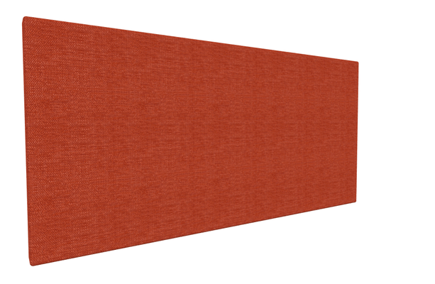 PANNEAUX ACOUSTIQUES - Pour plafond ou mur suspendu - SQUARE panneau acoustique L.40xP.80cm ép. 40mm. tissu BERTA coloris rouge